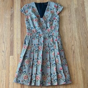 Brooks Brothers Multicolor Embroidered Dress